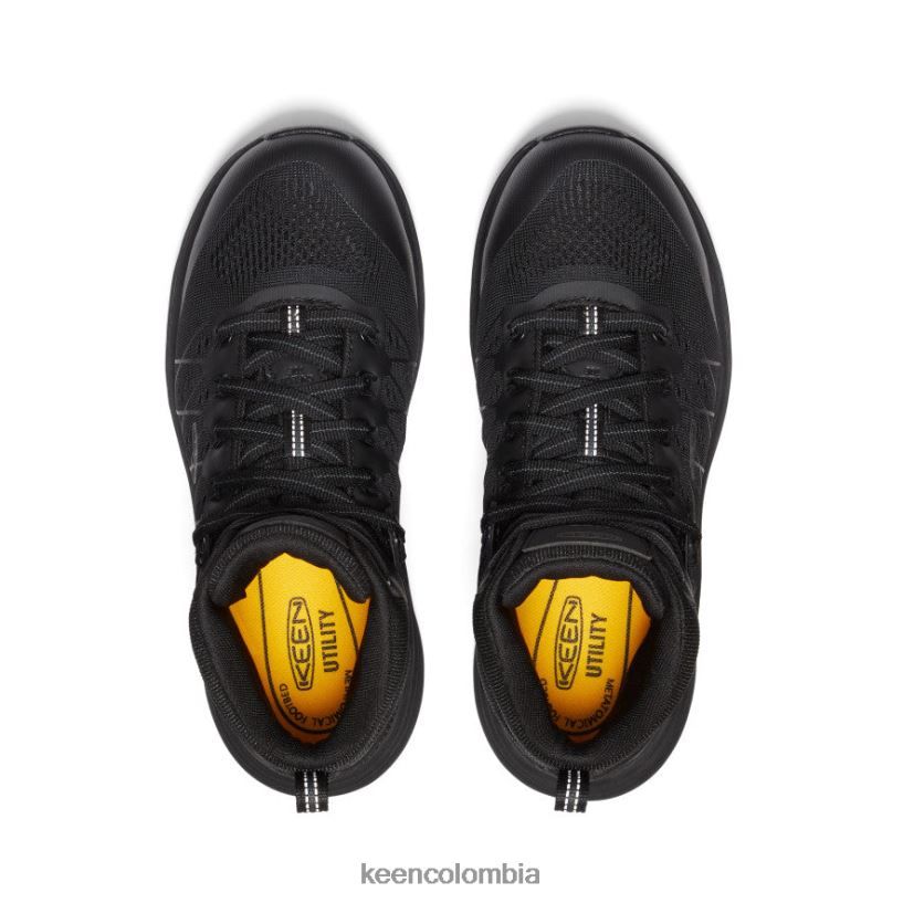 mujer vista energy mid int met (puntera de fibra de carbono) Cuervo negro KEEN calzado 88N808452