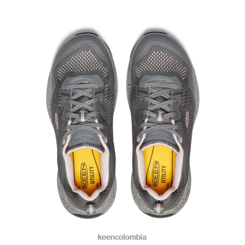 mujer sparta 2 (puntera de aluminio) Látigo gris acero/melocotón KEEN calzado 88N808460