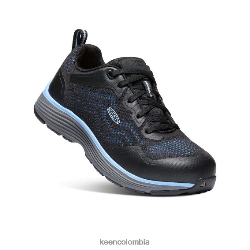 mujer sparta 2 (puntera de aluminio) azul aireado/negro KEEN calzado 88N808459