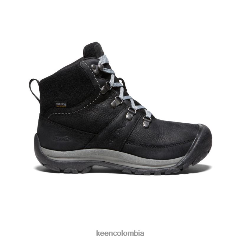 mujer bota impermeable de invierno kaci iii negro/gris acero KEEN calzado 88N808675