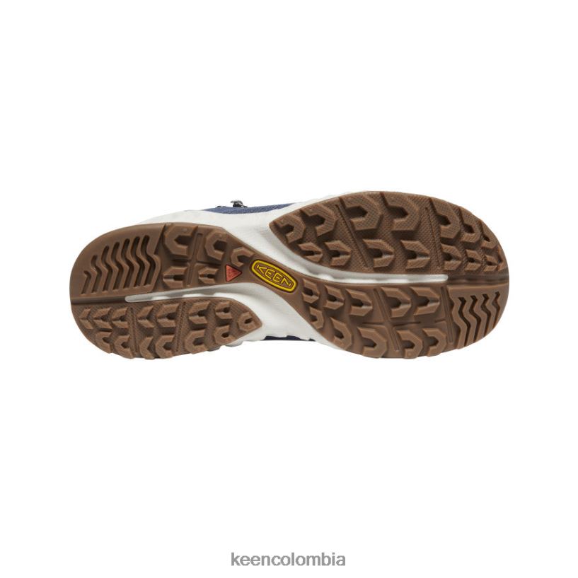 mujer bota impermeable nxis evo índigo vintage/gris puerto KEEN calzado 88N808469