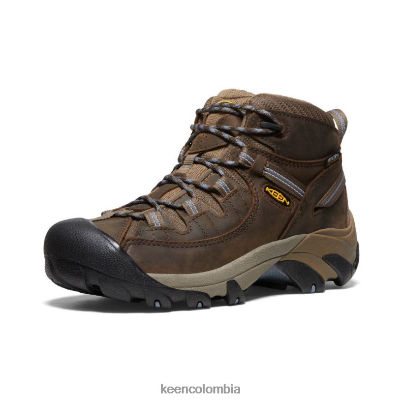 mujer targhee ii impermeable medio negro pizarra/pedernal KEEN calzado 88N808618