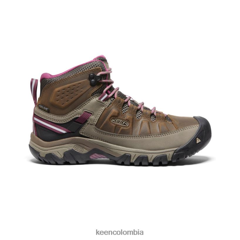 mujer targhee iii impermeable medio Weiss/Boysenberry KEEN calzado 88N808569