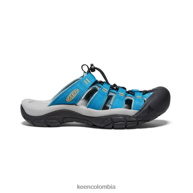 mujer diapositiva de newport azul fiordo/amapola islandia KEEN calzado 88N808454