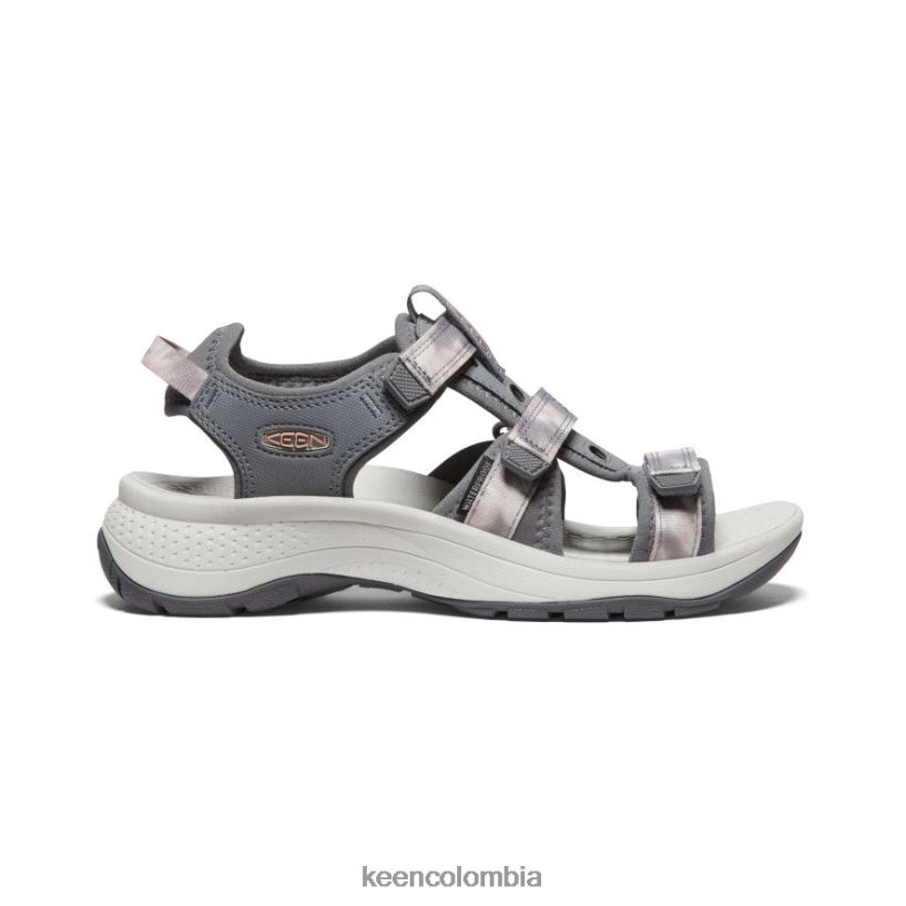 mujer astoria west con puntera abierta leonado/teñido anudado KEEN calzado 88N808535