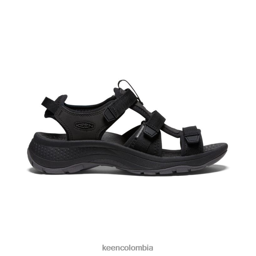mujer astoria west con puntera abierta negro KEEN calzado 88N808532