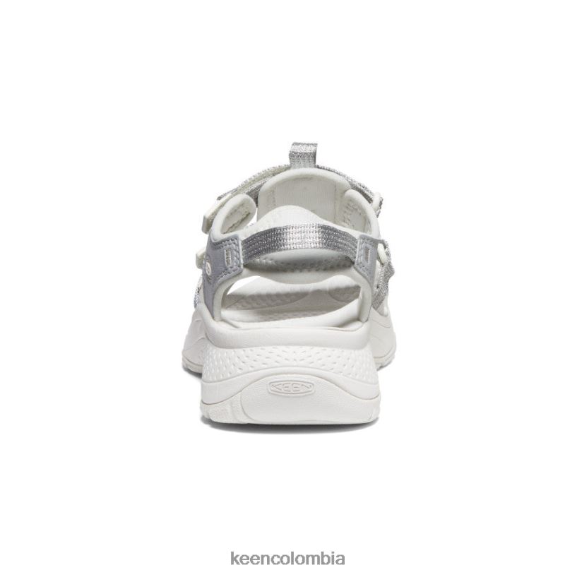 mujer astoria west con puntera abierta plata/blanco estrella KEEN calzado 88N808536