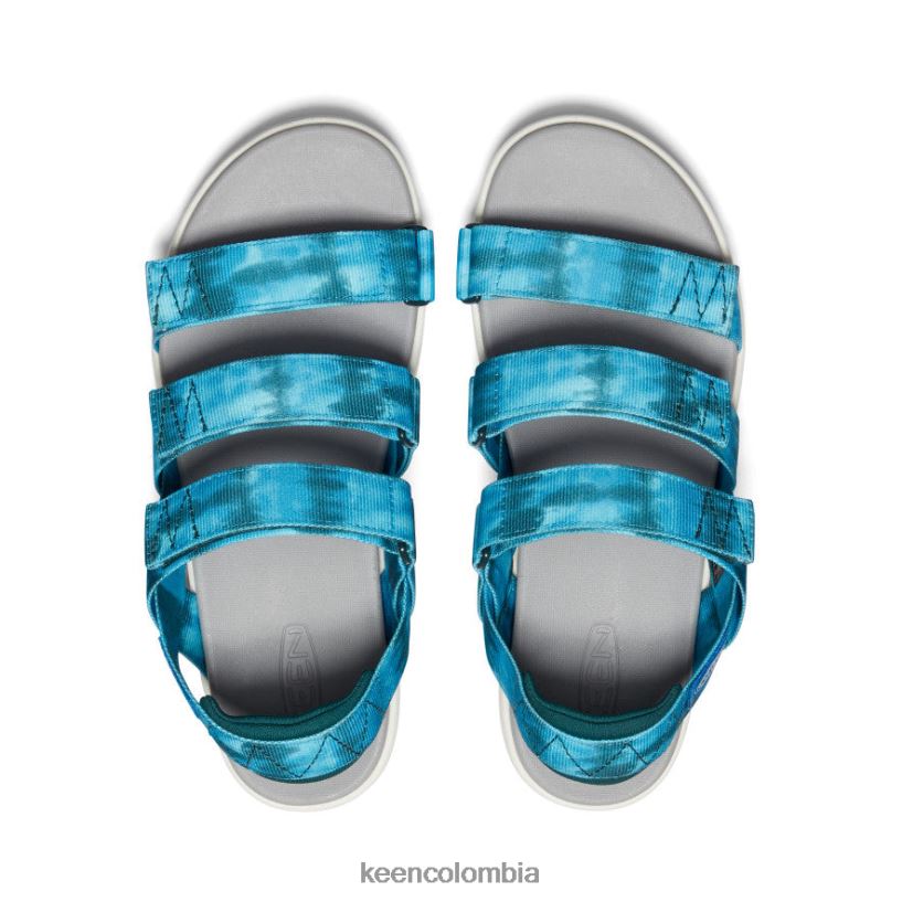 mujer elle tiras teñido anudado seamoss/blanco estrella KEEN calzado 88N808473