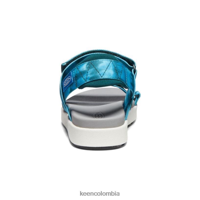 mujer elle tiras teñido anudado seamoss/blanco estrella KEEN calzado 88N808473