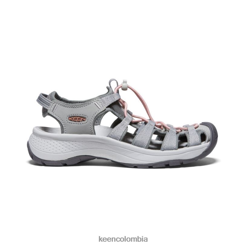 mujer sandalia astoria oeste gris/coral KEEN calzado 88N808549
