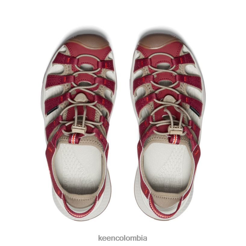 mujer sandalia astoria oeste merlot/ibis escarlata KEEN calzado 88N808552