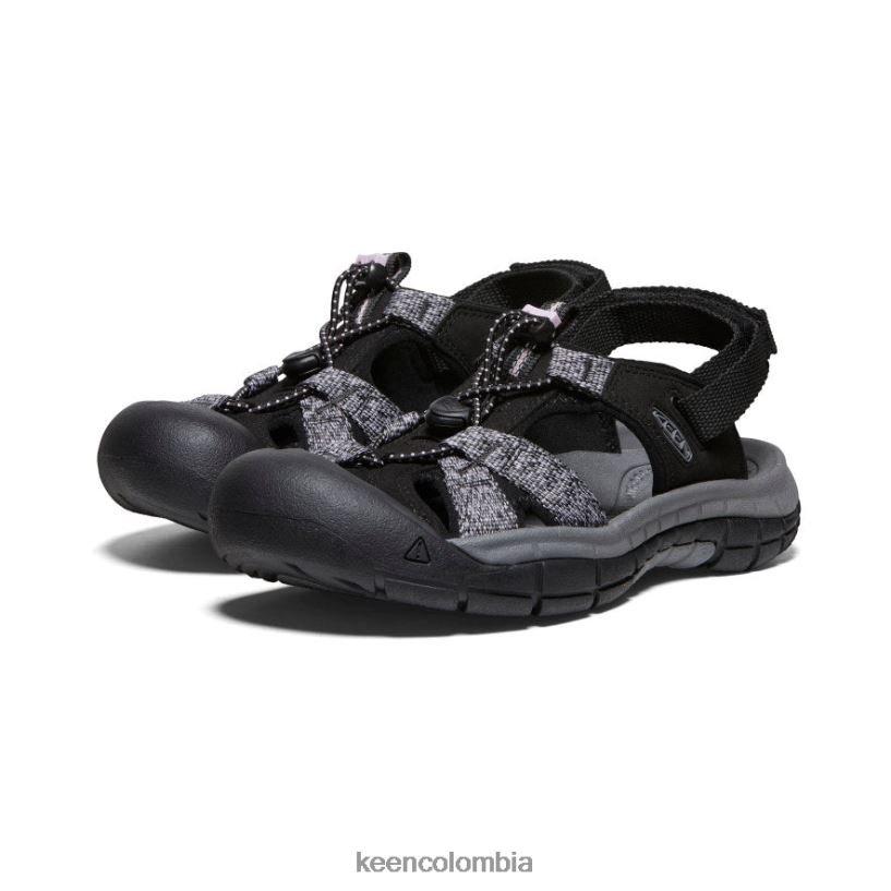mujer sandalia barranco h2 negro/rosa amanecer KEEN calzado 88N808650