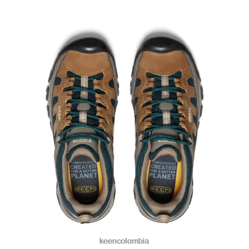 mujer respiradero targhee lobo de madera/musgo marino KEEN calzado 88N808540