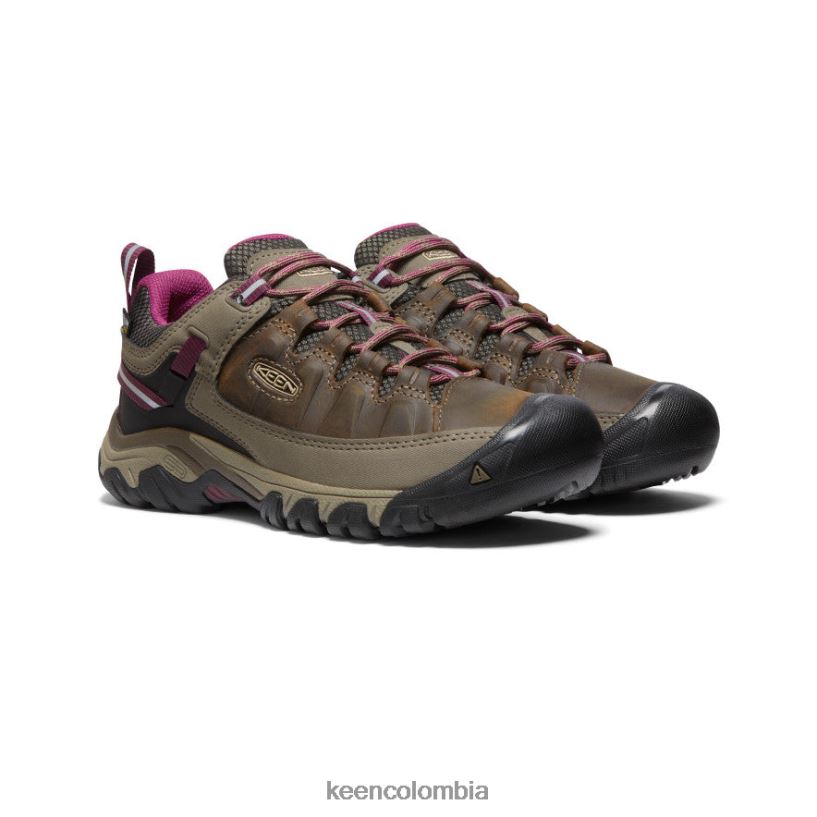 mujer targhee iii impermeable Weiss/Boysenberry KEEN calzado 88N808605