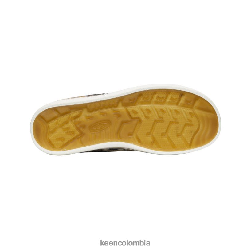mujer zapatilla elsa de cuero cosecha labor de retazos KEEN calzado 88N808578