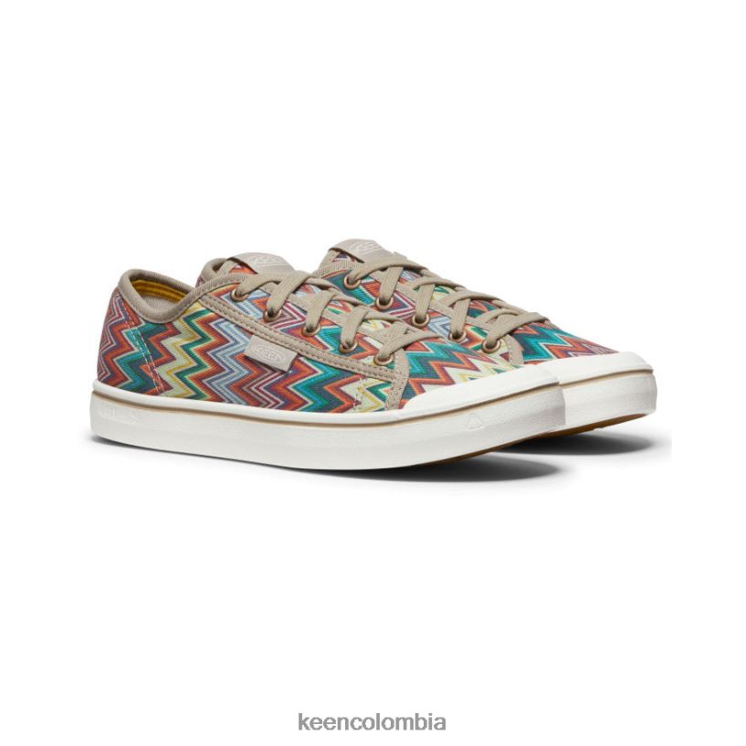 mujer zapatilla elsa v chevron/estrella blanca KEEN calzado 88N808502