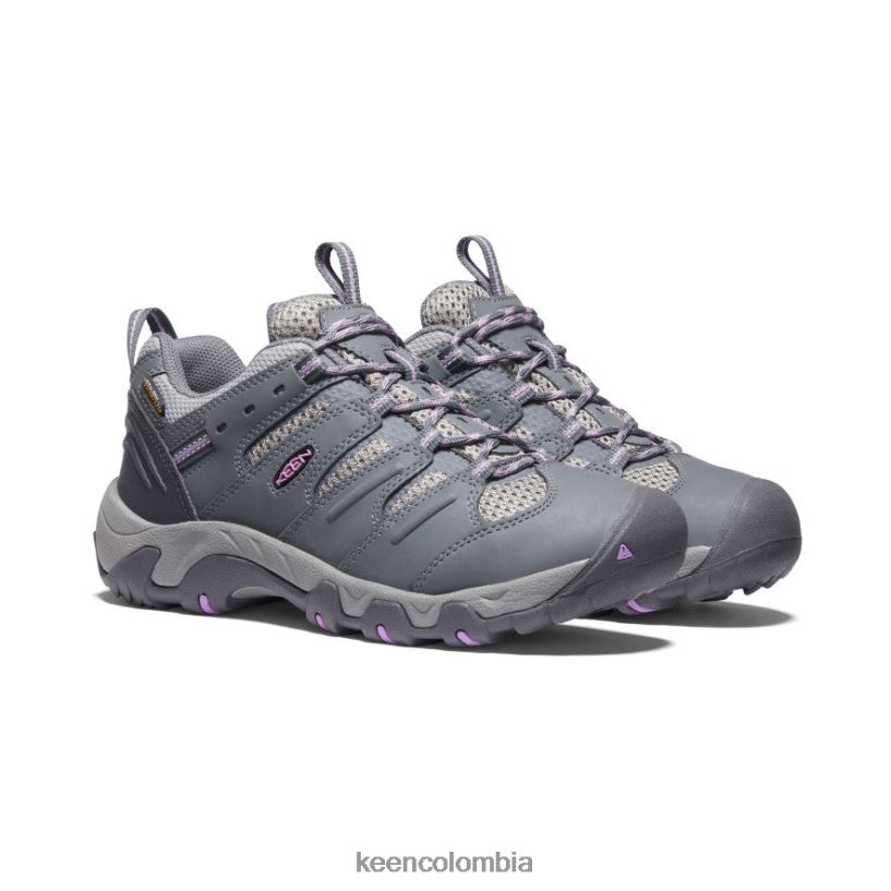 mujer zapato impermeable koven gris acero/violeta africana KEEN calzado 88N808665
