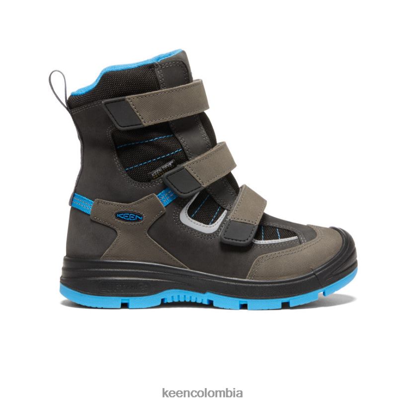 niños grandes bota impermeable de invierno redwood cuervo/imán KEEN calzado 88N808940