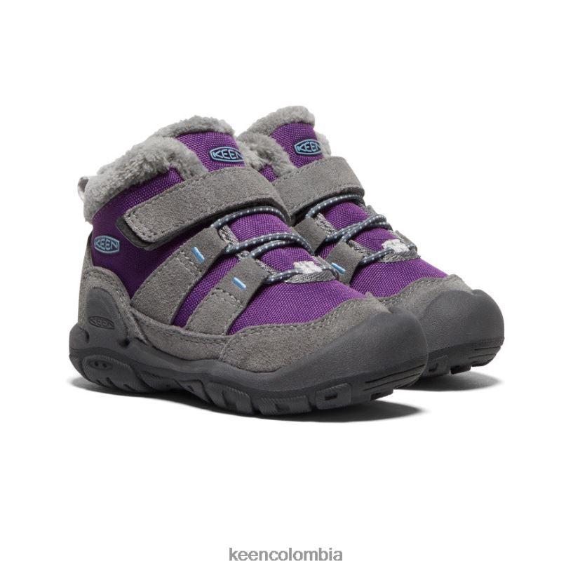 niños pequeños chukka nudo gris acero/carisma KEEN calzado 88N8081005