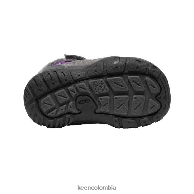 niños pequeños chukka nudo gris acero/carisma KEEN calzado 88N8081005