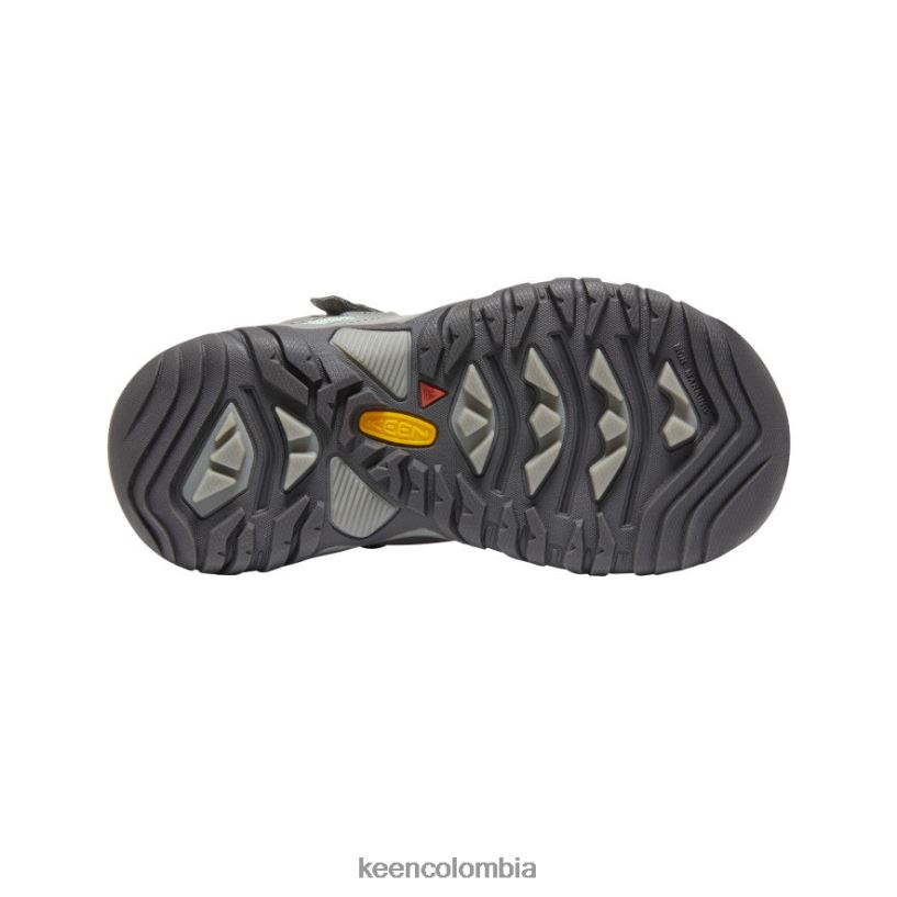 pequeños niños bota impermeable ridge flex tinte gris/azul KEEN calzado 88N808906