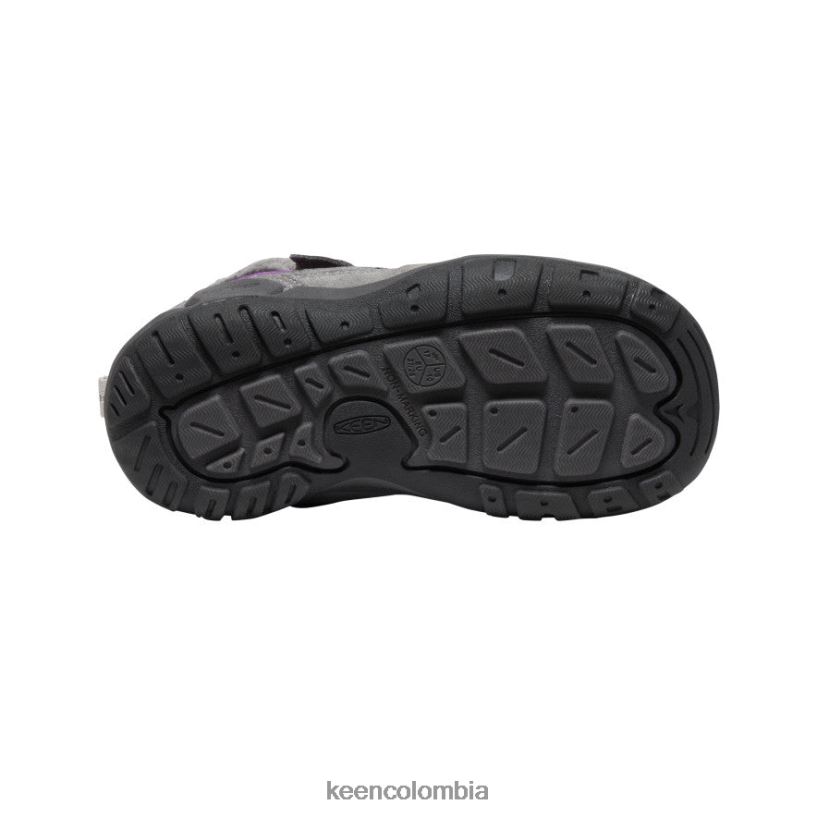 pequeños niños chukka nudo gris acero/carisma KEEN calzado 88N808981