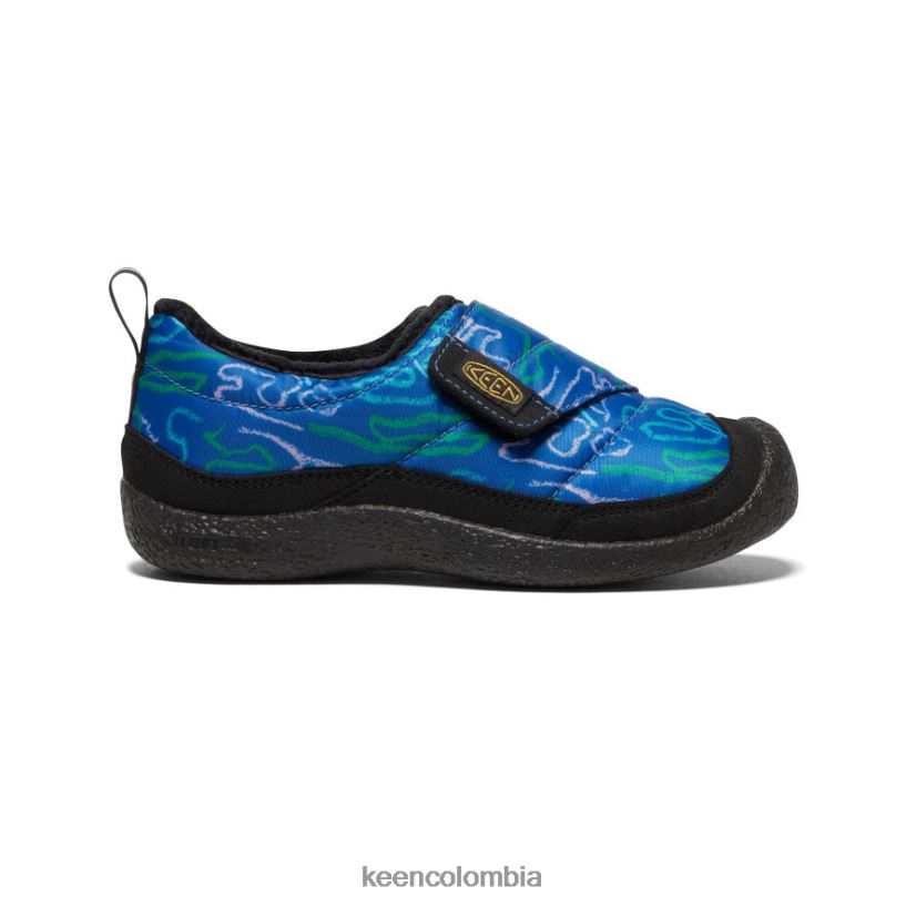 niños grandes envoltura de jabón baleine azul/multicolor KEEN calzado 88N808987