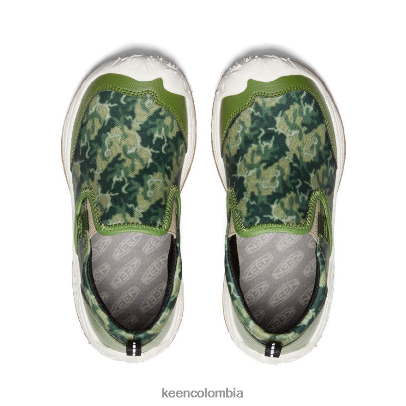 niños grandes perro de velocidad sin cordones camuflaje/camping KEEN calzado 88N808720