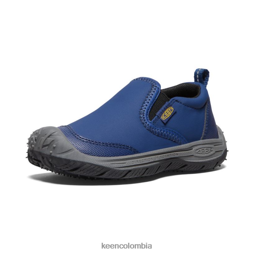 pequeños niños perro de velocidad sin cordones profundidades azules/negro KEEN calzado 88N808713