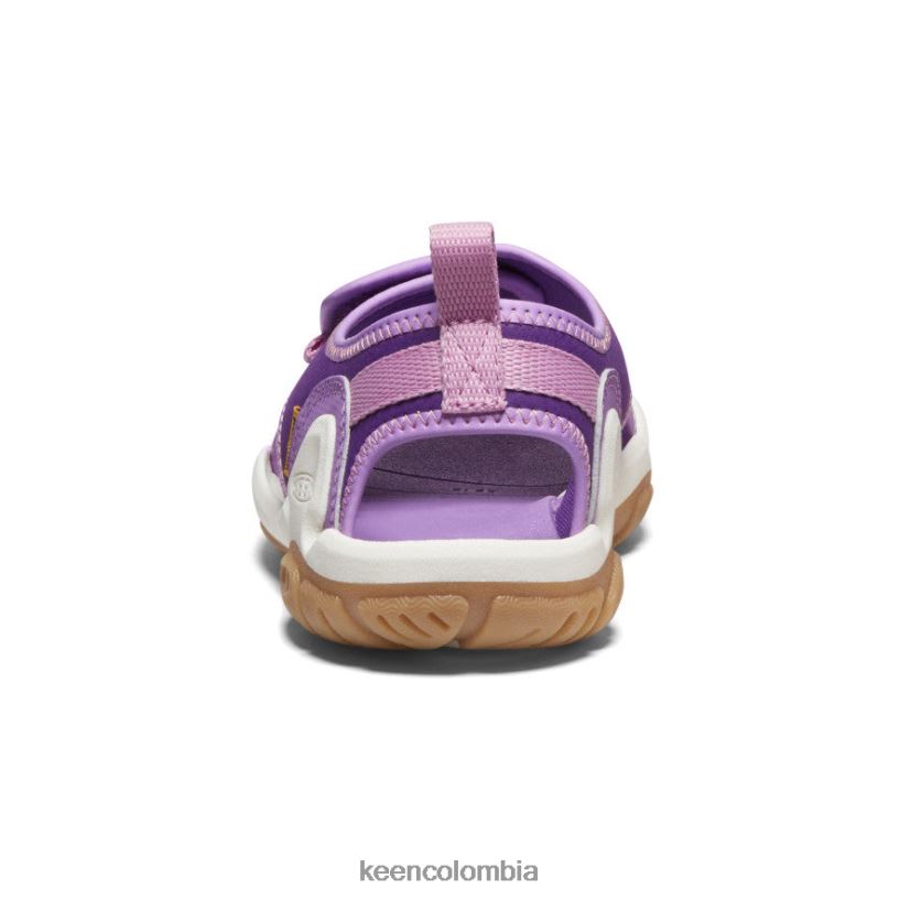 niños grandes Knotch River con puntera abierta tilandsia violeta/lavanda inglesa KEEN calzado 88N808951