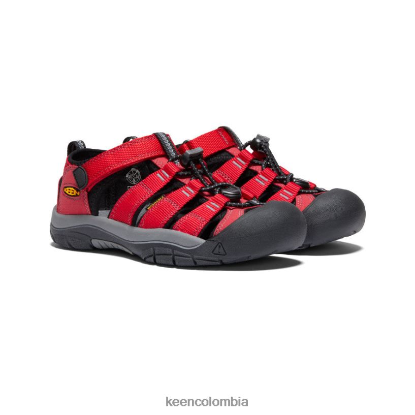niños grandes newport h2 cinta roja/gárgola KEEN calzado 88N808766