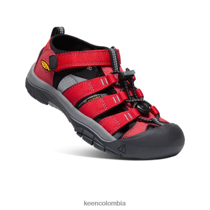 niños grandes newport h2 cinta roja/gárgola KEEN calzado 88N808766