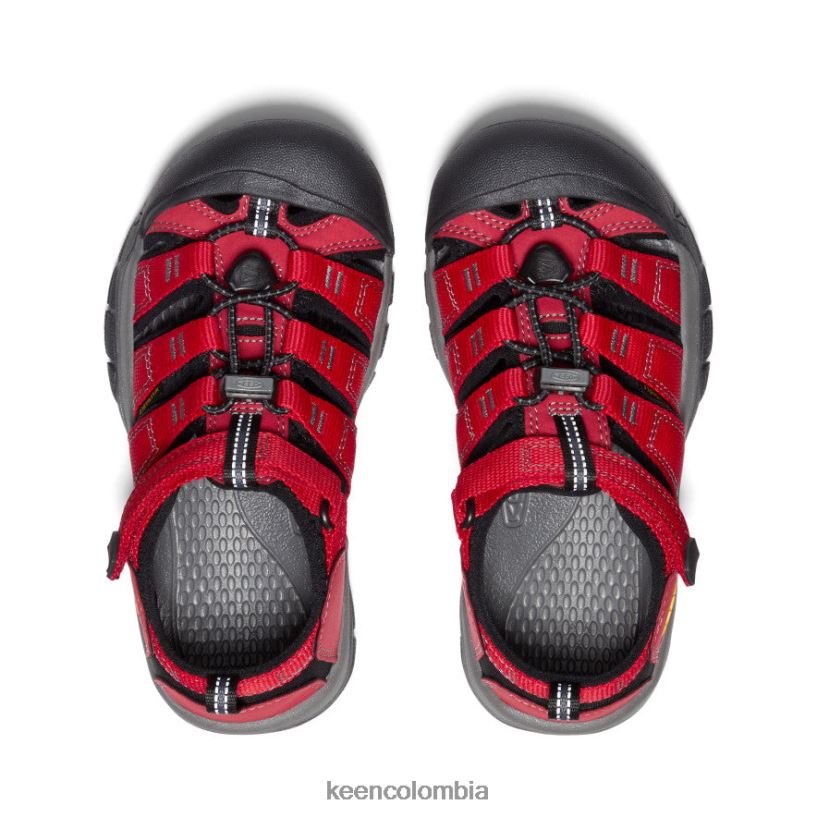 niños grandes newport h2 cinta roja/gárgola KEEN calzado 88N808766