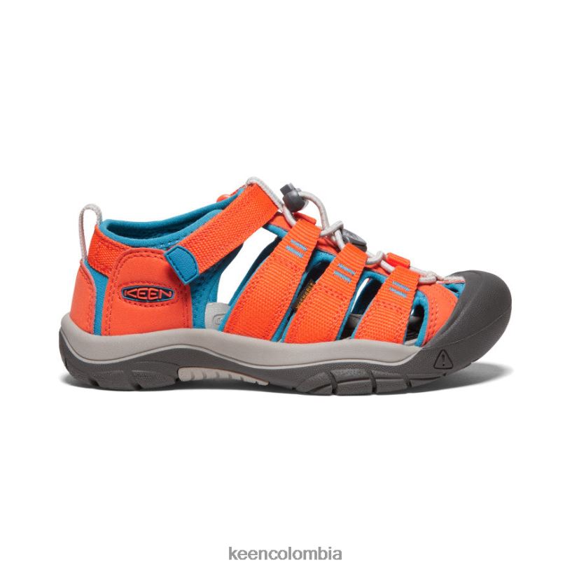 niños grandes newport h2 naranja seguridad/azul fiordo KEEN calzado 88N808756