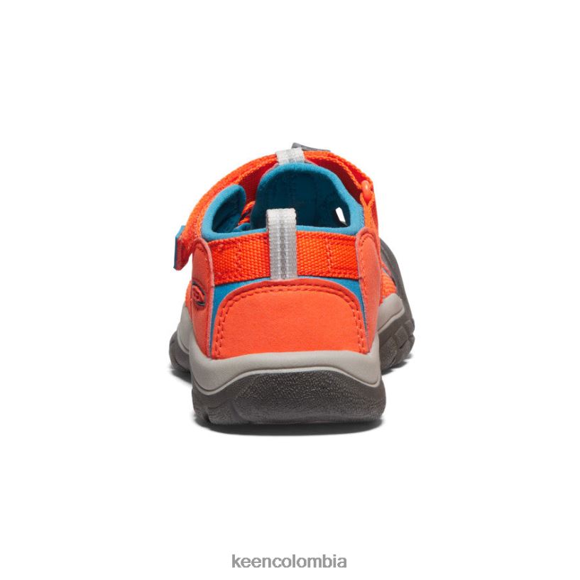 niños grandes newport h2 naranja seguridad/azul fiordo KEEN calzado 88N808756