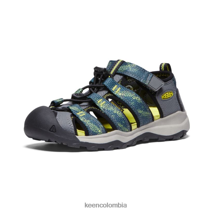 niños grandes newport neo h2 musgo marino/gris acero KEEN calzado 88N808969