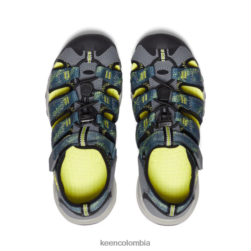 niños grandes newport neo h2 musgo marino/gris acero KEEN calzado 88N808969