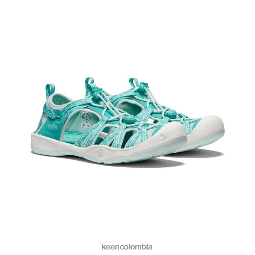 niños grandes sandalia moxie cascada/vidrio azul KEEN calzado 88N808924