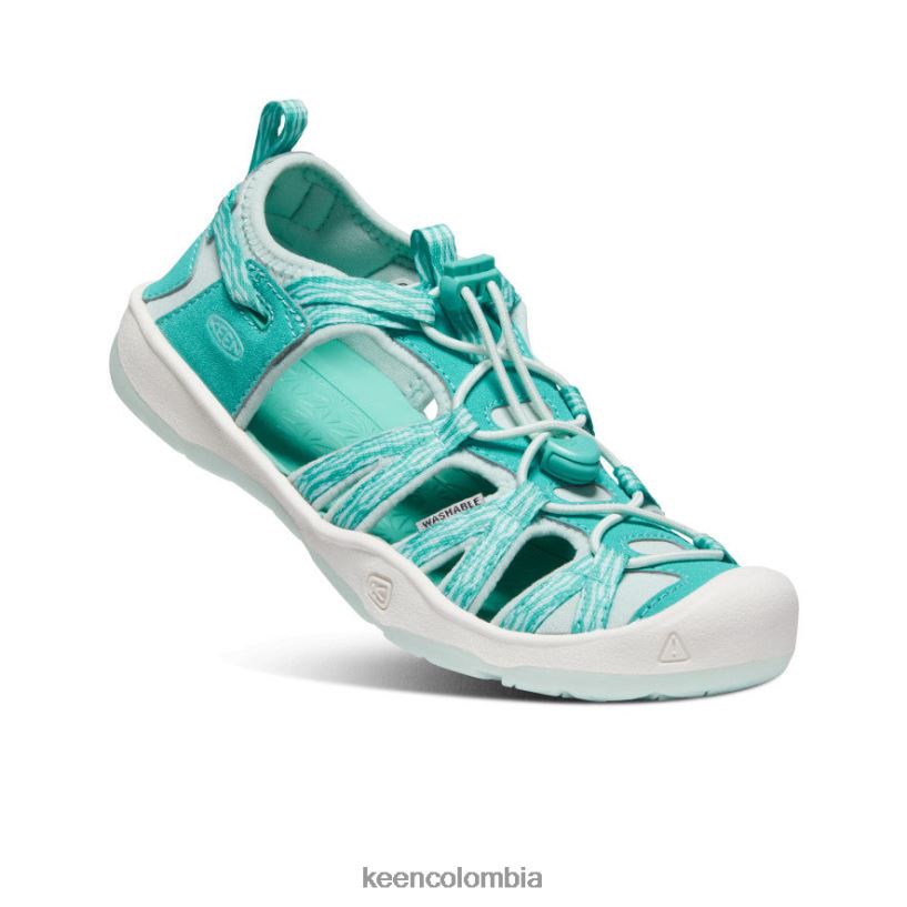 niños grandes sandalia moxie cascada/vidrio azul KEEN calzado 88N808924