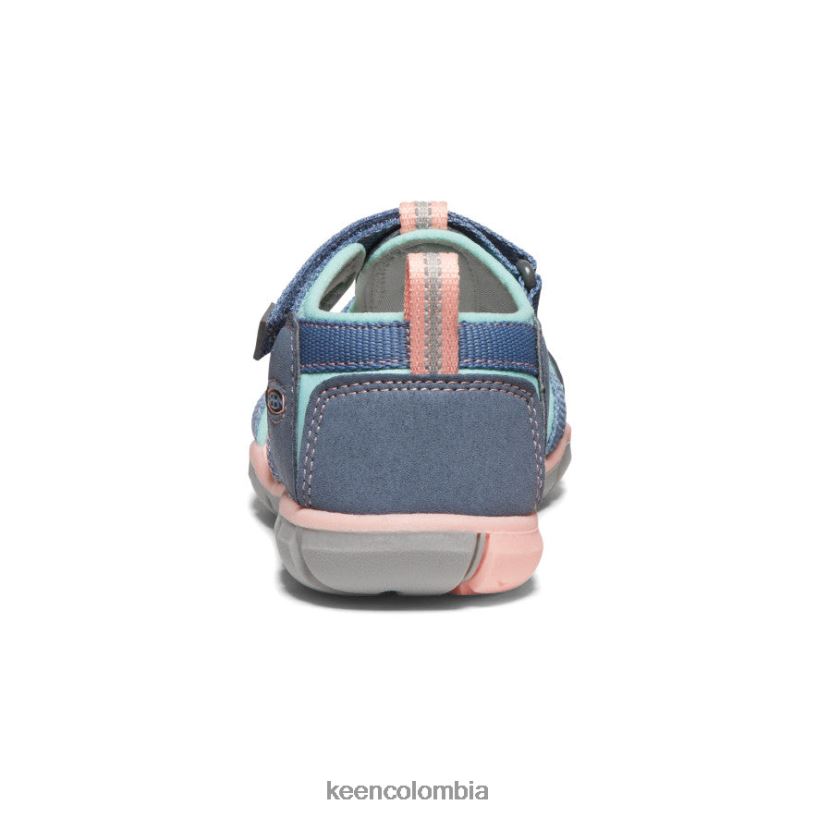 niños grandes seacamp ii cnx piedra de pedernal/ola del mar KEEN calzado 88N808790