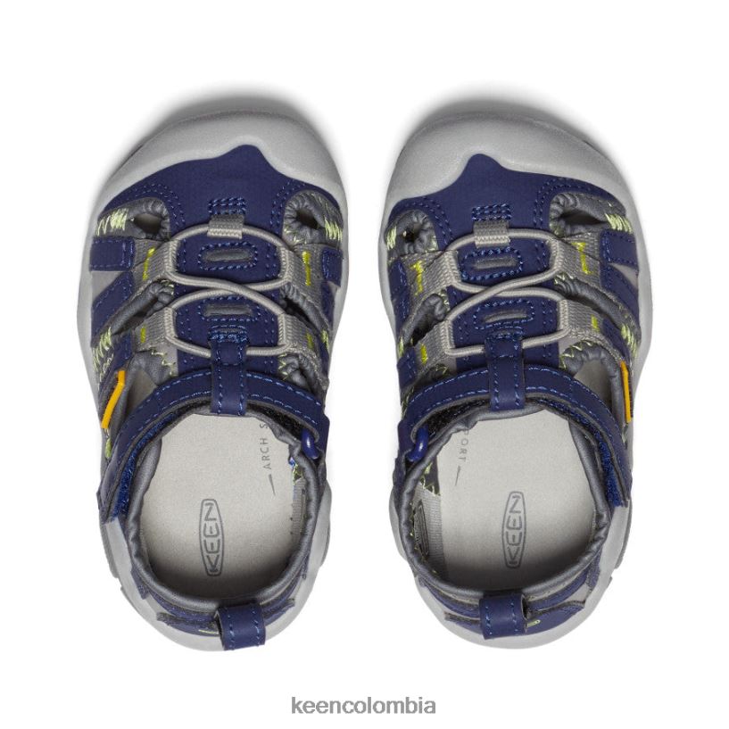 niños pequeños arroyo nudo gris acero/azul profundo KEEN calzado 88N808806