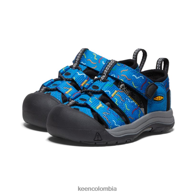 niños pequeños newport h2 austero/negro KEEN calzado 88N808831