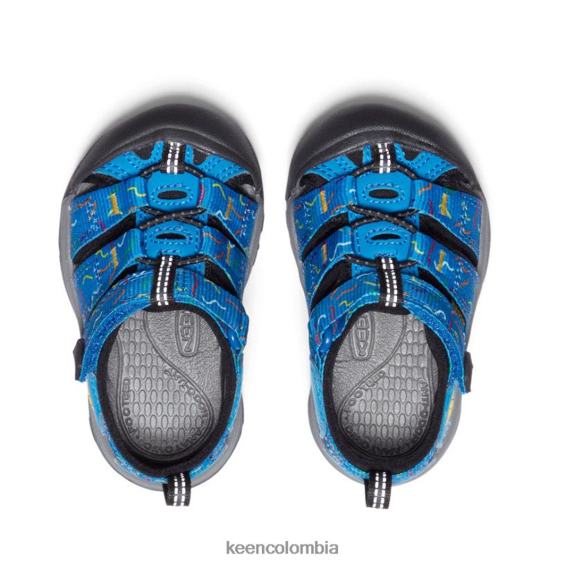 niños pequeños newport h2 austero/negro KEEN calzado 88N808831