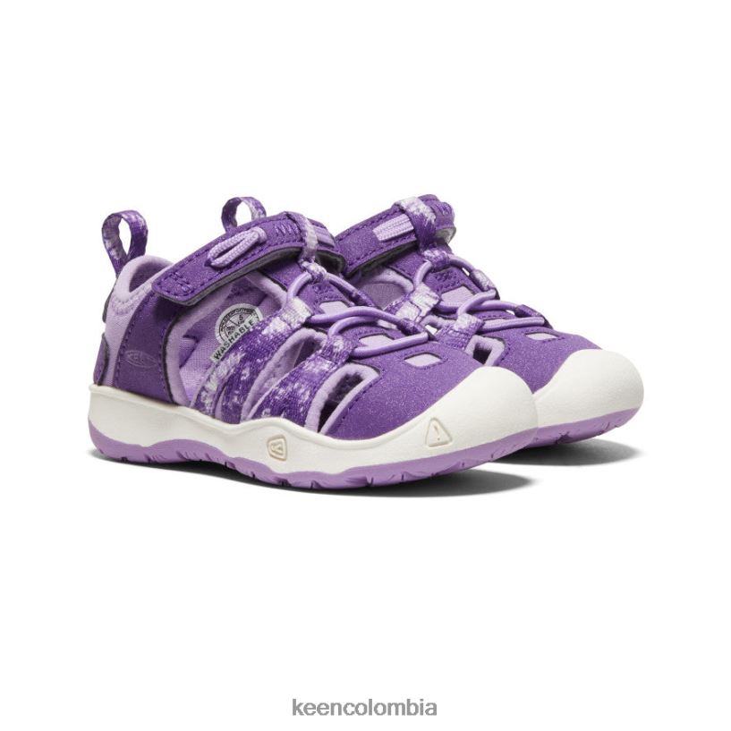niños pequeños sandalia moxie lavanda multi/inglesa KEEN calzado 88N808957