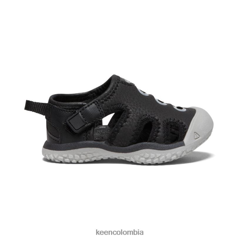 niños pequeños sandalia raya negro/lluvia KEEN calzado 88N808944