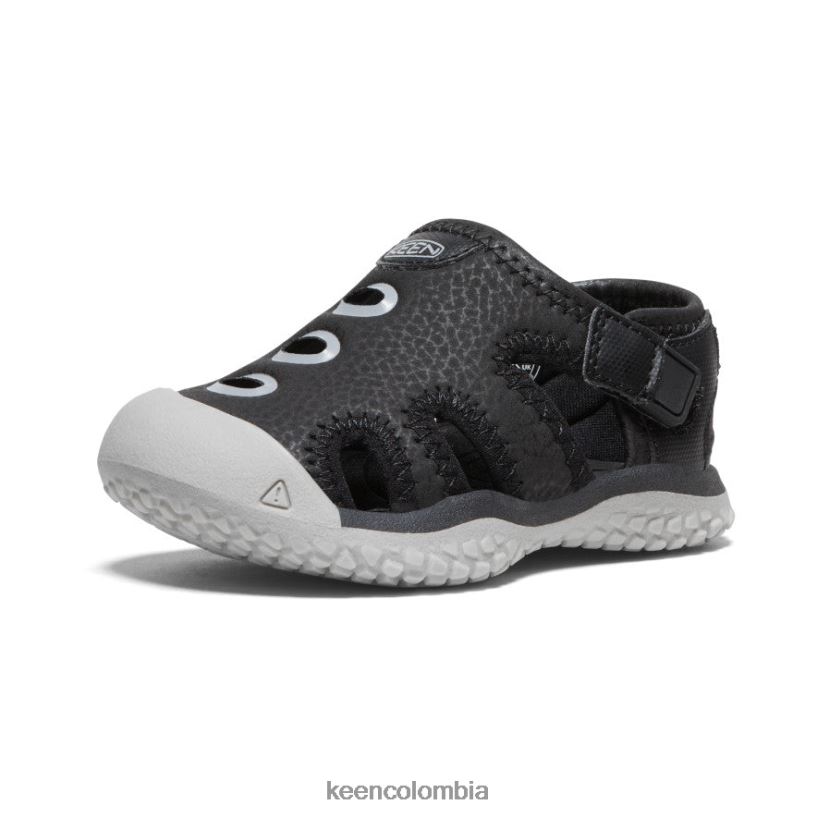 niños pequeños sandalia raya negro/lluvia KEEN calzado 88N808944