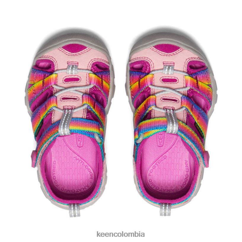 niños pequeños seacamp ii cnx arcoiris/festival fucsia KEEN calzado 88N808823