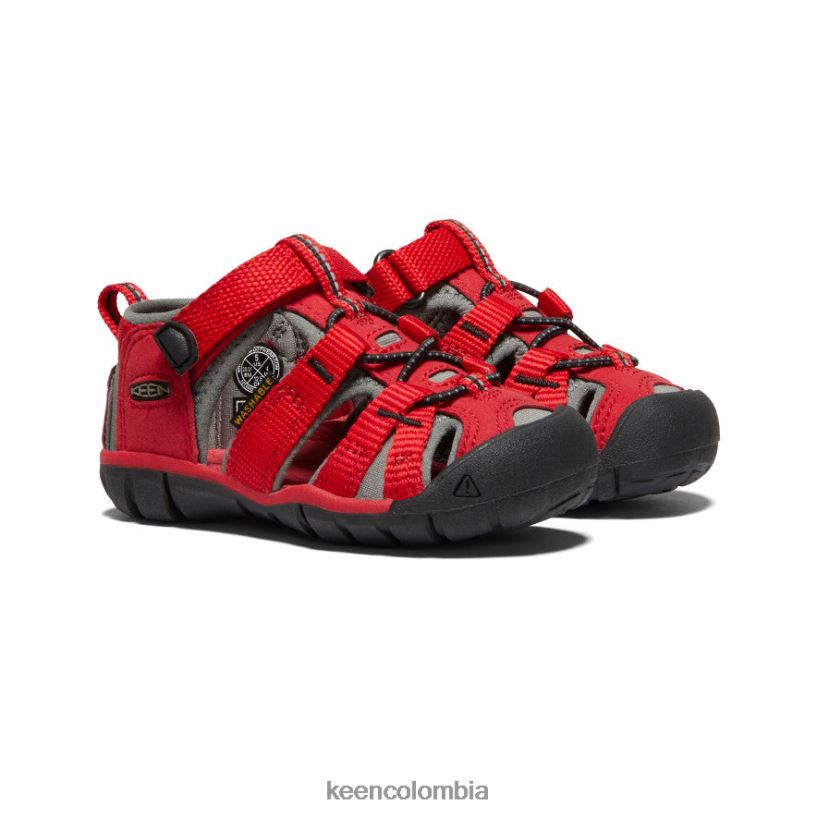 niños pequeños seacamp ii cnx rojo carreras/gárgola KEEN calzado 88N808824