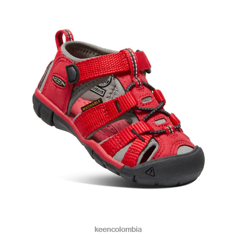 niños pequeños seacamp ii cnx rojo carreras/gárgola KEEN calzado 88N808824