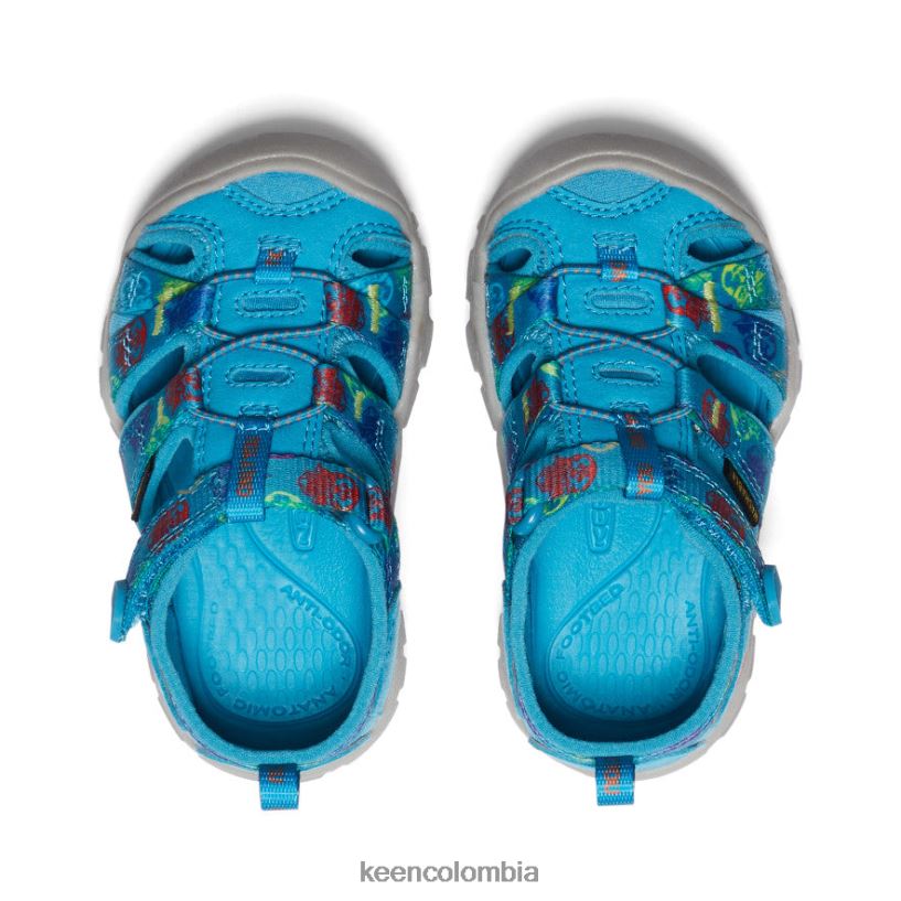 niños pequeños seacamp ii cnx x oso ahumado oso ahumado/azul fiordo KEEN calzado 88N808821